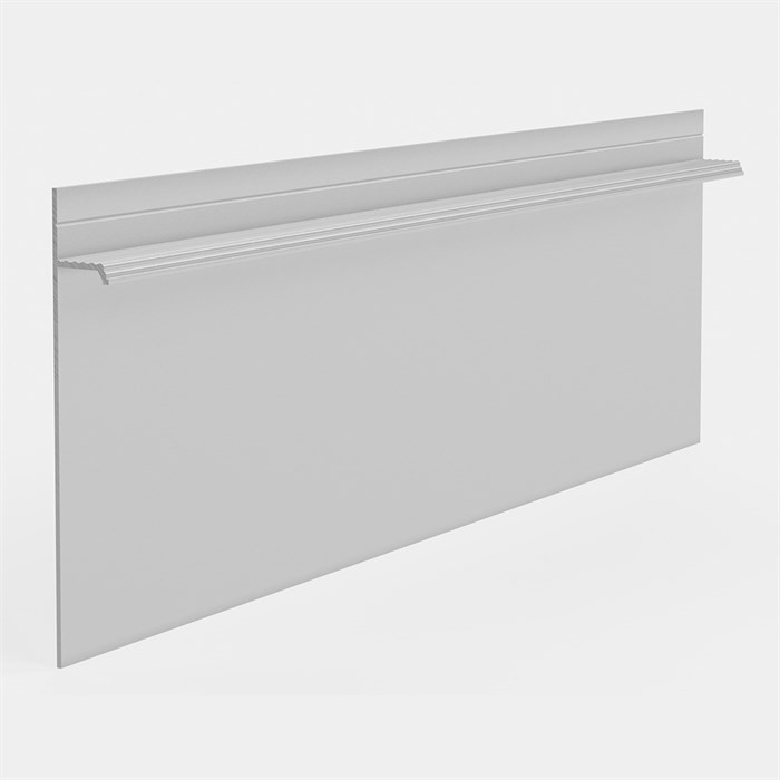 Плинтус скрытого монтажа Pro Design 323 2700мм RAL 9016 Белый муар