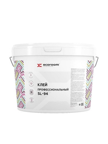 КЛЕЙ ПРОФЕССИОНАЛЬНЫЙ Ecoroom SL-94 ПВХ. LVT 5кг