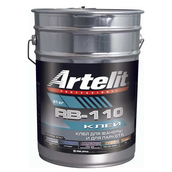 Клей для паркета oднокомпонентный ARTELIT RB-110 21 кг