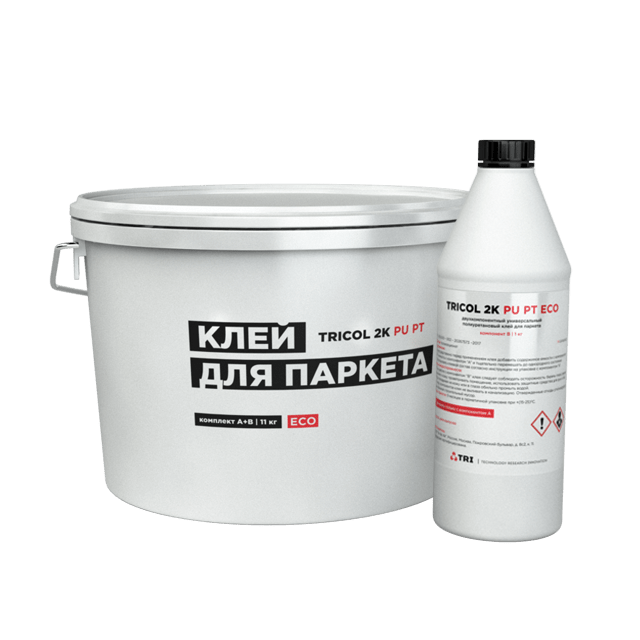 Клей для паркета TRICOL 2K PU PT ECO