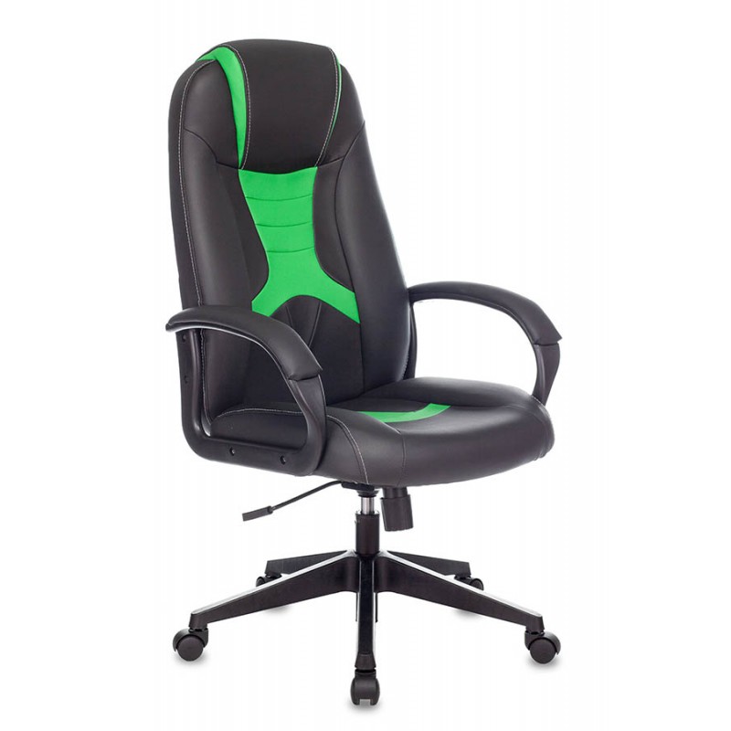 Кресло игровое TopChairs ST-CYBER 8 (черный/салатовый, эко кожа, крестовина пластик) Кресло игровое TopChairs ST-CYBER 8 (черный/салатовый, эко кожа, крестовина пластик)