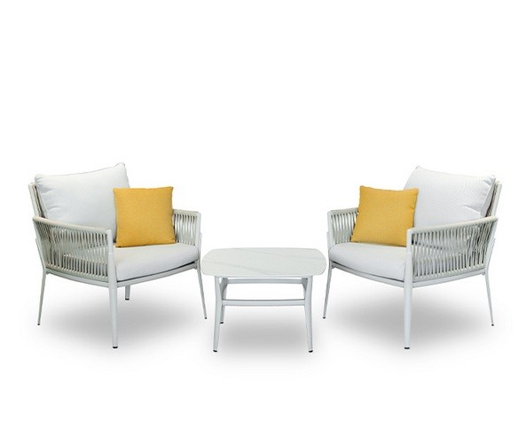 Комплект мебели кофейный OUTDOOR Тоскана (2 кресла, кофейный стол), латте Комплект мебели кофейный OUTDOOR Тоскана (2 кресла, кофейный стол), латте