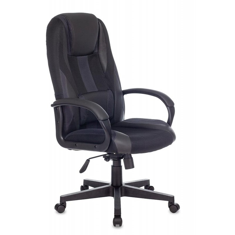 Кресло игровое TopChairs ST-Cyber 8 (черный, эко кожа, крестовина пластик) Кресло игровое TopChairs ST-Cyber 8 (черный, эко кожа, крестовина пластик)