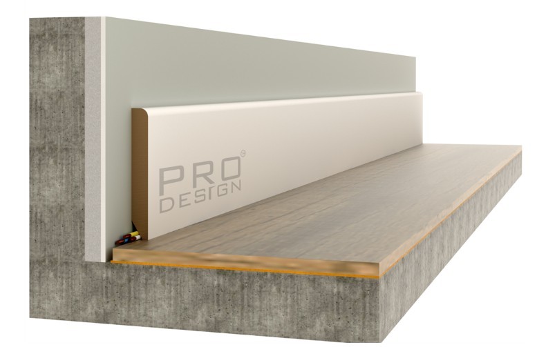 МДФ плинтус Pro Design 2,8 м.п. Classic 6R (Грунт под покраску, 12х90 мм) МДФ плинтус Pro Design 2,8 м.п. Classic 6R (Грунт под покраску, 12х90 мм)