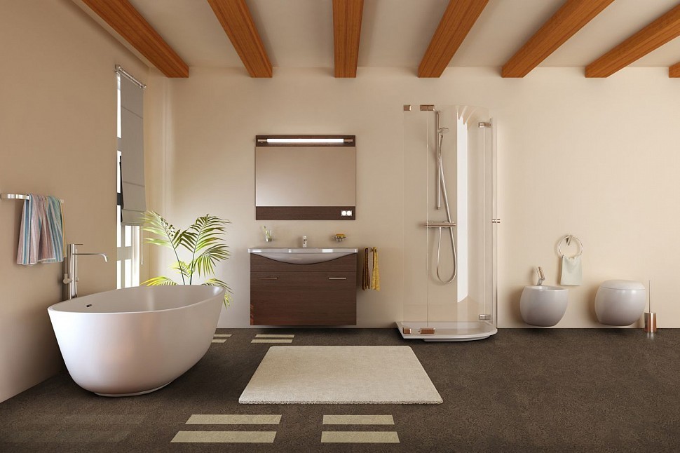 Пробковые покрытия для ванной и санузла Пробковые покрытия для ванной и санузла