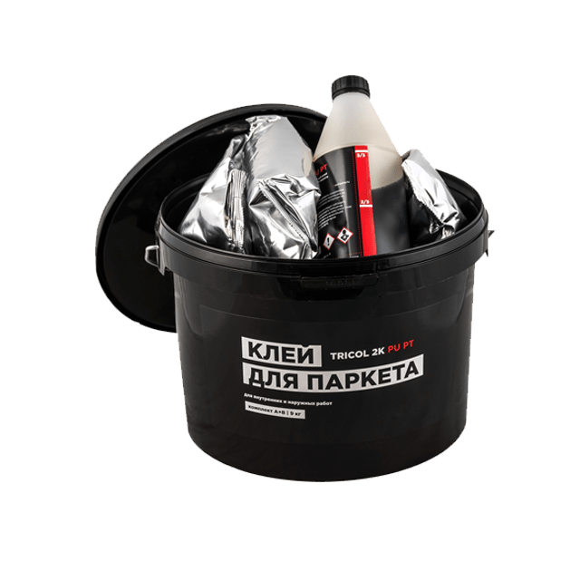 Клей для паркета TRICOL 2K PU PT 4-в-1