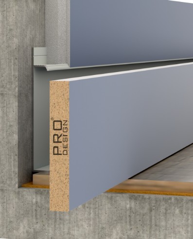 МДФ вставка для плинтуса Pro Design 2,7 м.п. до 120 мм , Матовая эмаль RAL / NCS / RAL Design МДФ вставка для плинтуса Pro Design 2,7 м.п. до 120 мм , Матовая эмаль RAL / NCS / RAL Design