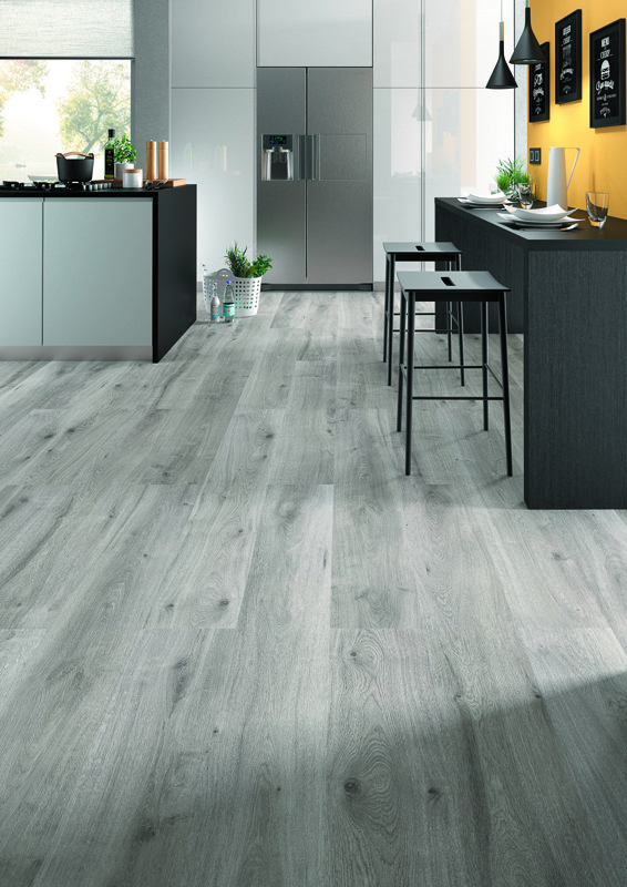 Ламинат серого цвета – от выбора до фото в интерьере