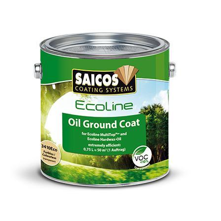 Масло цветное Saicos Ecolline Oil Ground Coat бесцветный 2,5л 