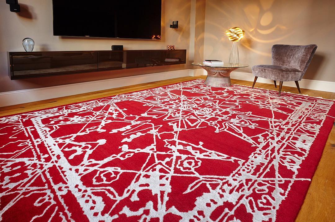 Ковер ручной работы Электро