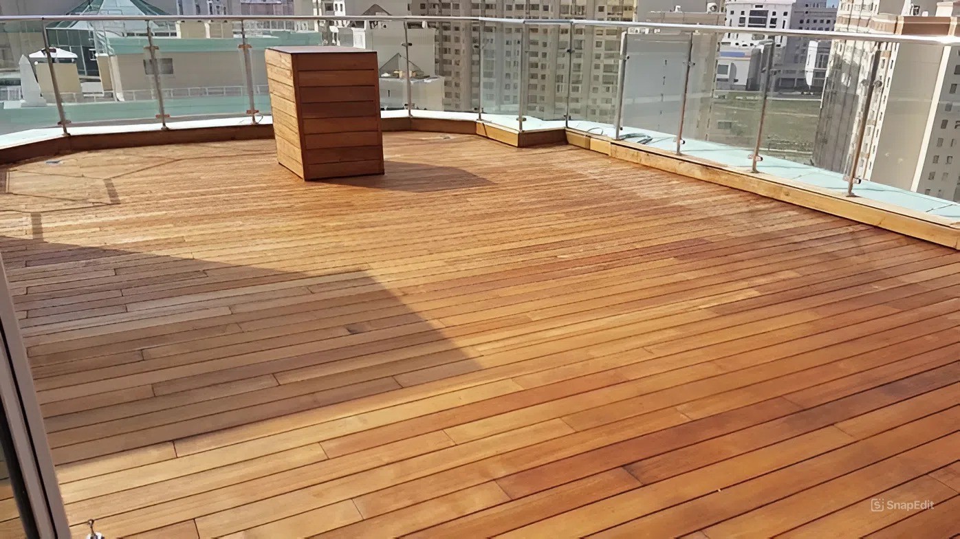 Террасная доска тик