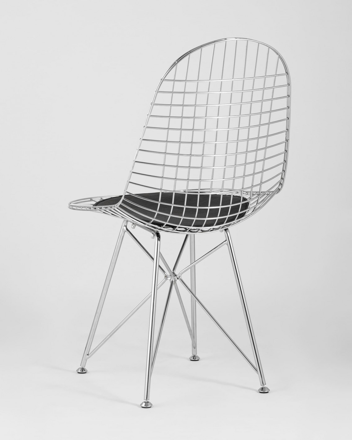 Стул обеденный Eiffel хромированный