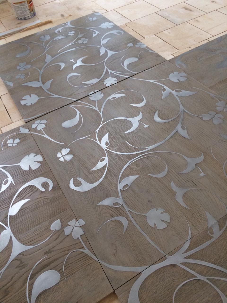 Вариант модульного паркета на заказ Рис 1