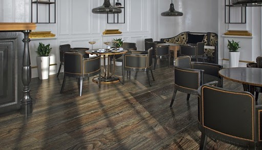 покрытие FineFloor Wood в интерьере покрытие FineFloor Wood в интерьере