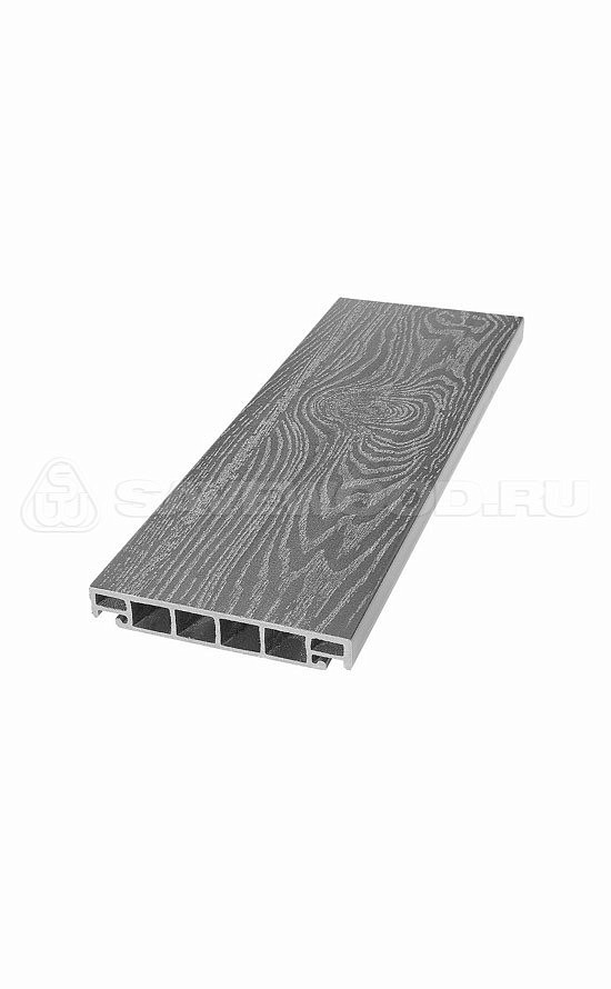 Террасная доска SW Salix (T) Серый 4м