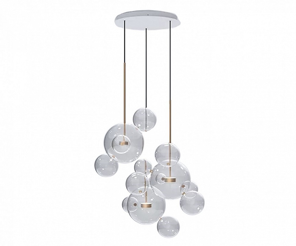 G07545-3a Основание круглое с тремя отверстиями d-40