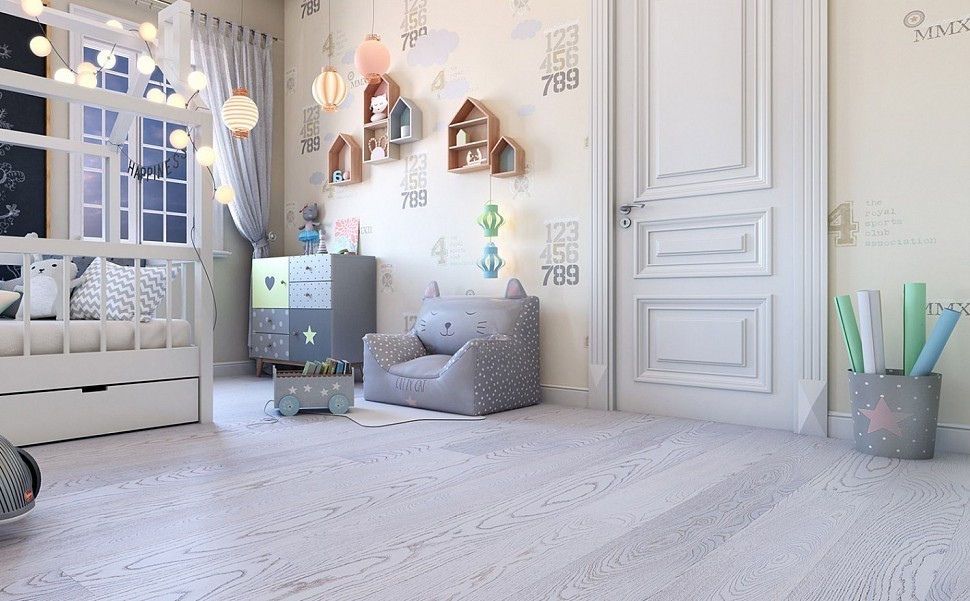 Паркетная доска Polarwood Дуб Элара 2000х138х14 мм