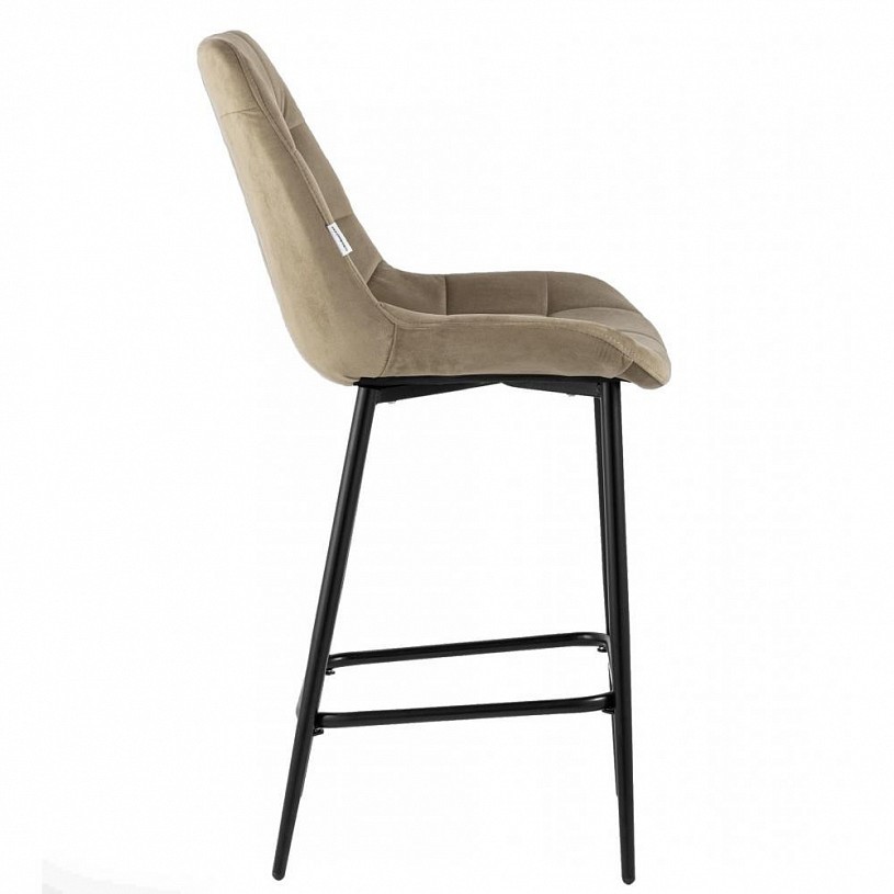 Стул полубарный Флекс велюр капучино Стул полубарный Флекс велюр капучино