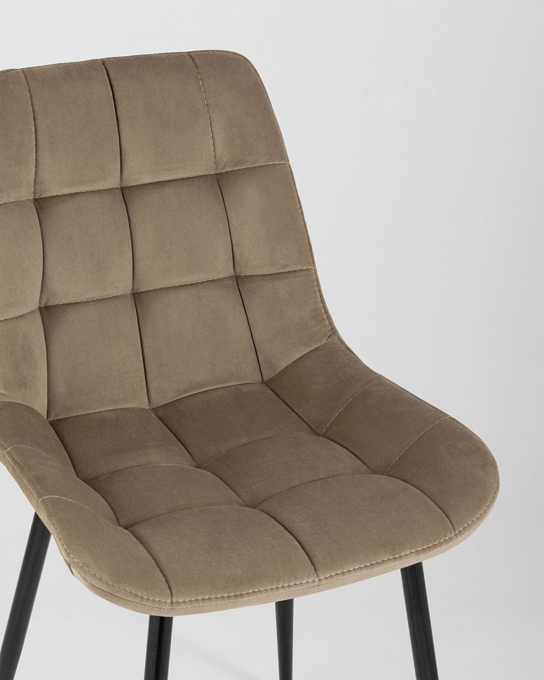 Стул барный Флекс велюр капучино Стул барный Флекс велюр капучино