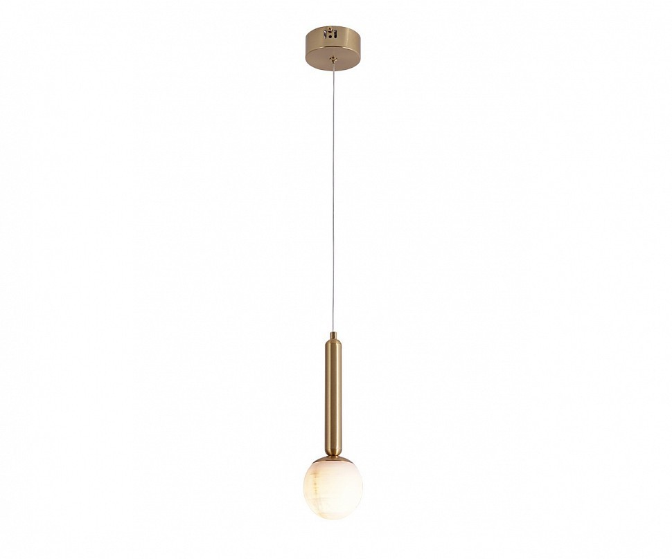 07530-1A,36 Подвес Монс латунь d10 h200 Led 5W (3000K)