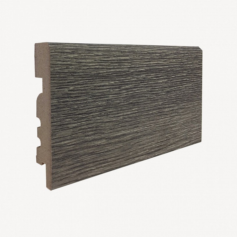 Плинтус П80F3 80Х16Х2400 мм art 91 (Браш)