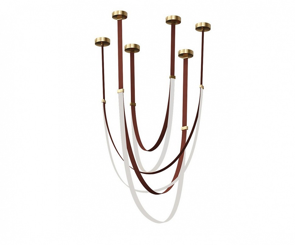 07689A-120+150+180,04 Подвес Лирд коричневый h120+150+180 Led 276W (4000K) 07689A-120+150+180,04 Подвес Лирд коричневый h120+150+180 Led 276W (4000K)