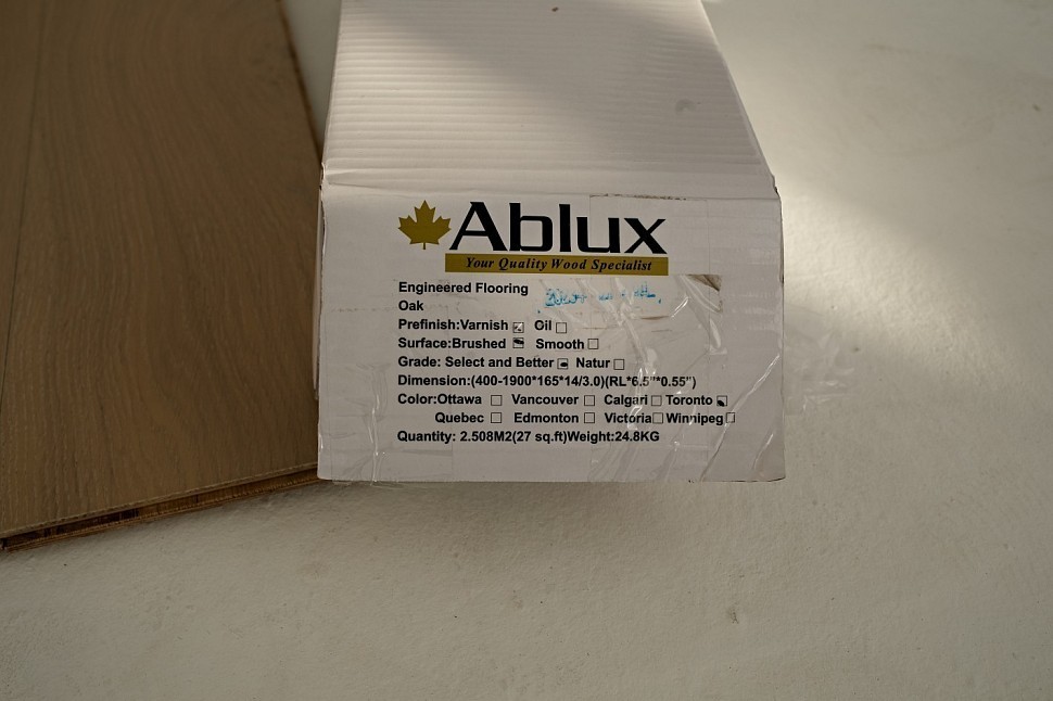 Инженерная доска Ablux Дуб Европейский Toronto (Торонто)
