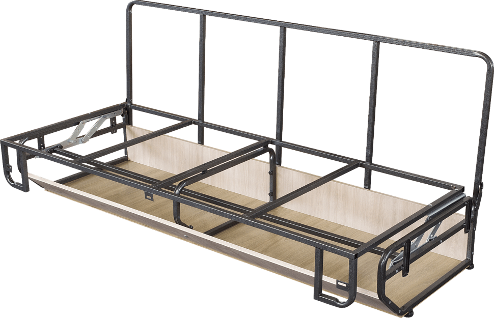 Прямой диван Амелия (с двойным декором)