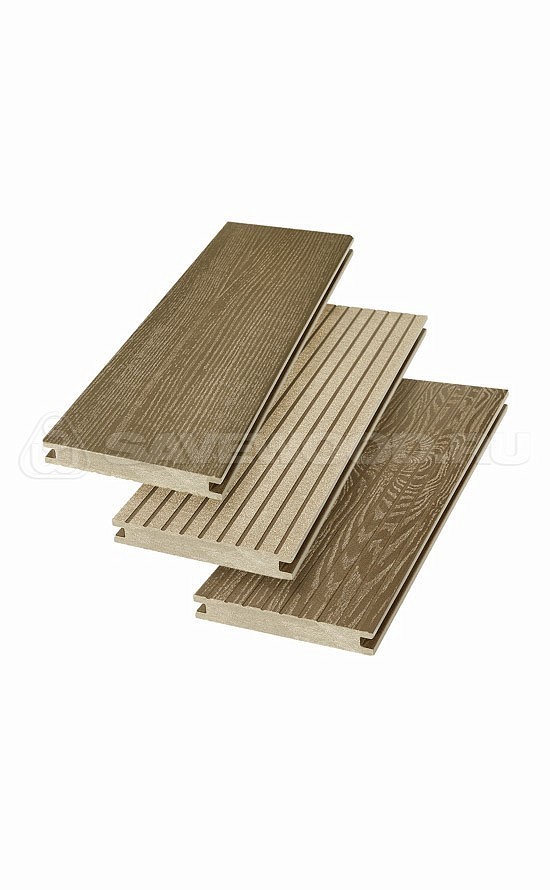 Террасная доска SW Fraxinus Тик 4м Террасная доска SW Fraxinus Тик 4м