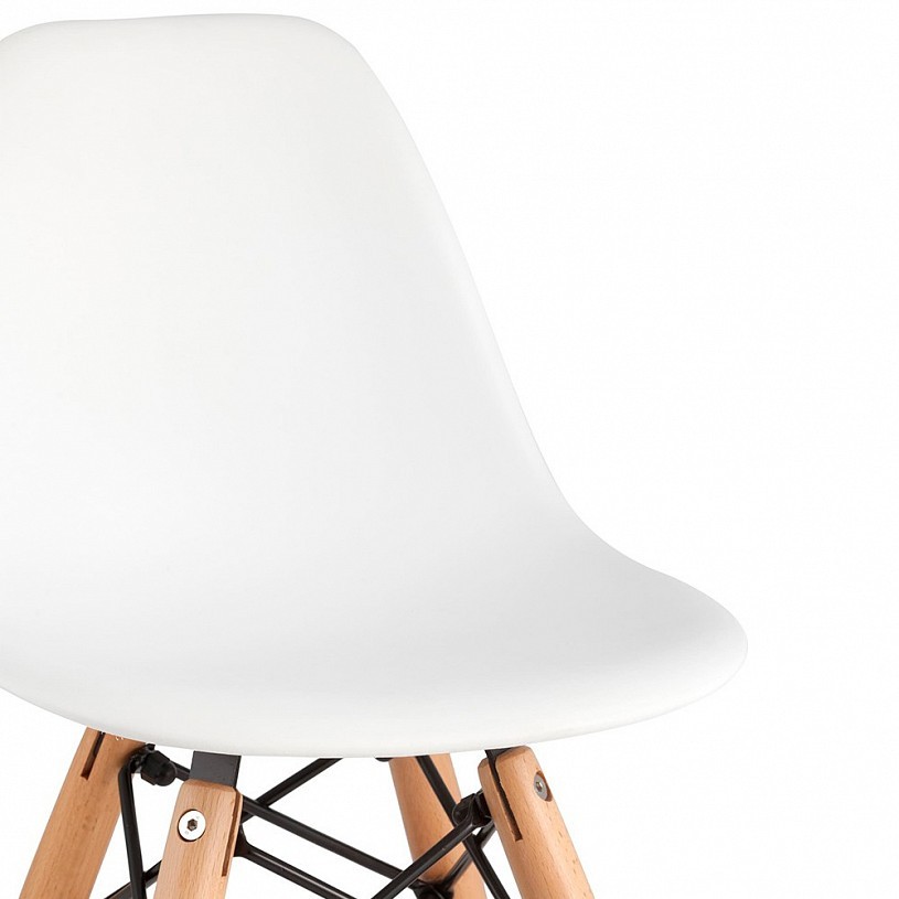 Стул EAMES SMALL белый деревянные ножки Стул EAMES SMALL белый деревянные ножки