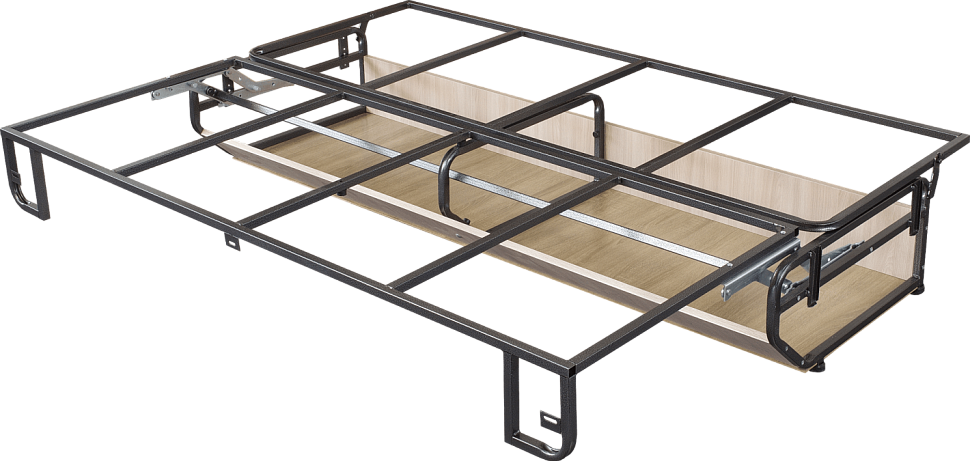 Прямой диван Амелия (с двойным декором)
