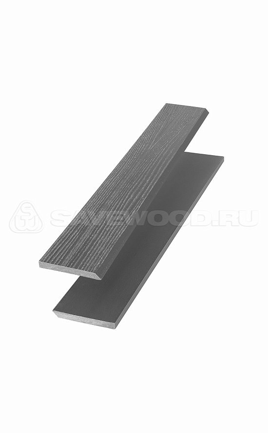 Торцевая рейка ДПК Графит