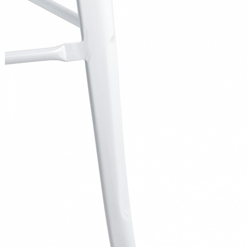 Стул барный TOLIX белый глянцевый Стул барный TOLIX белый глянцевый