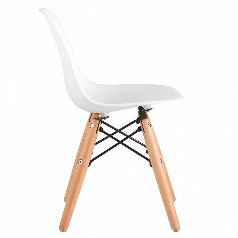 Стул EAMES SMALL белый деревянные ножки Стул EAMES SMALL белый деревянные ножки