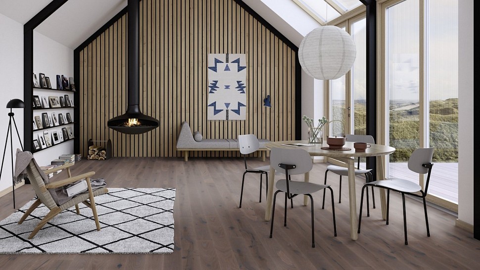 Паркетная доска BOEN ДУБ ELEPHANT GREY с фаской 181 PMGDZ3FD Паркетная доска BOEN ДУБ ELEPHANT GREY с фаской 181 PMGDZ3FD