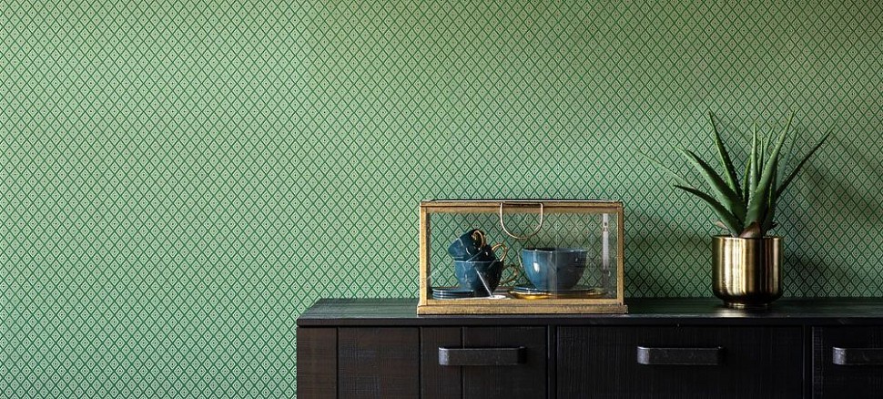 ОБОИ С МЕЛКИМ ГЕОМЕТРИЧЕСКИМ РИСУНКОМ 088662