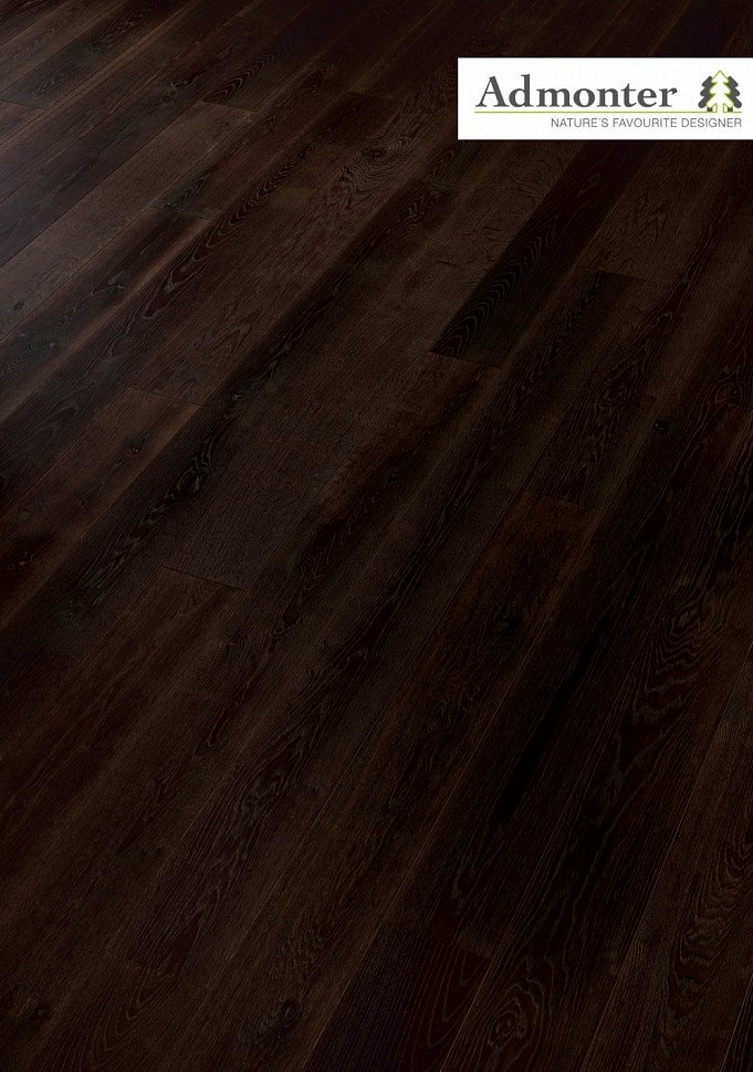 Паркетная доска Admonter Oak dark extrem basic EI260 03/04 Паркетная доска Admonter Oak dark extrem basic EI260 03/04