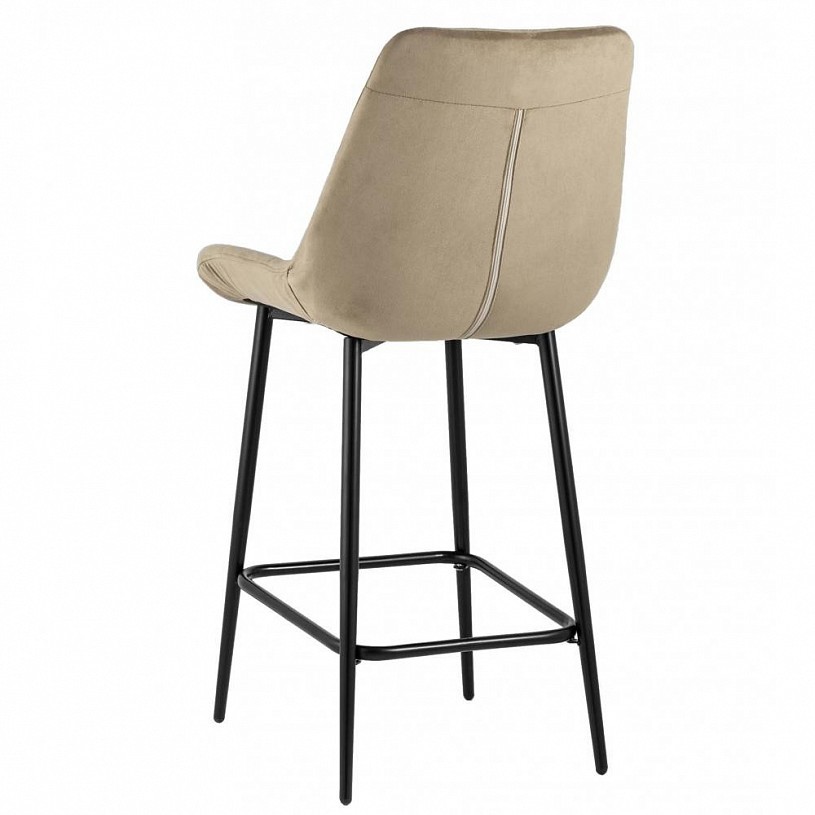 Стул полубарный Флекс велюр капучино Стул полубарный Флекс велюр капучино