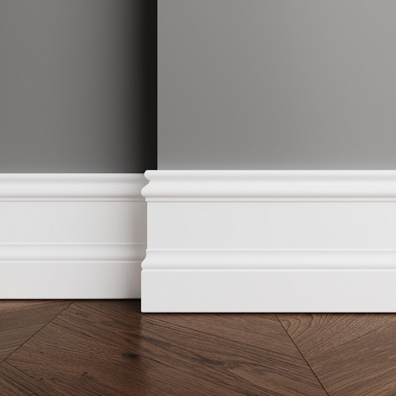 Плинтус Ultrawood арт. Base 0002 i (2000 x 133 x 14 мм.)