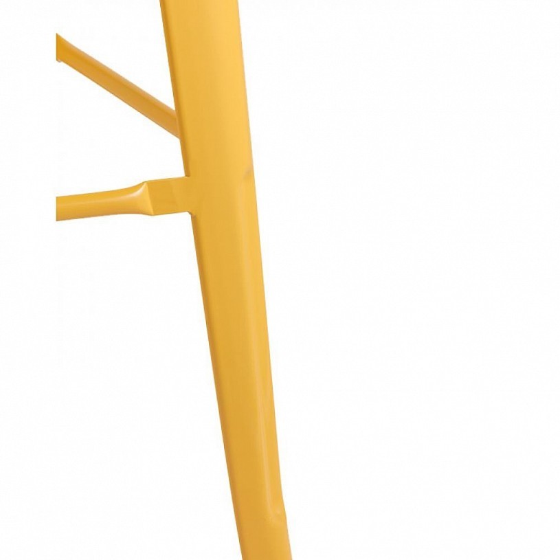 Стул барный TOLIX желтый глянцевый Стул барный TOLIX желтый глянцевый