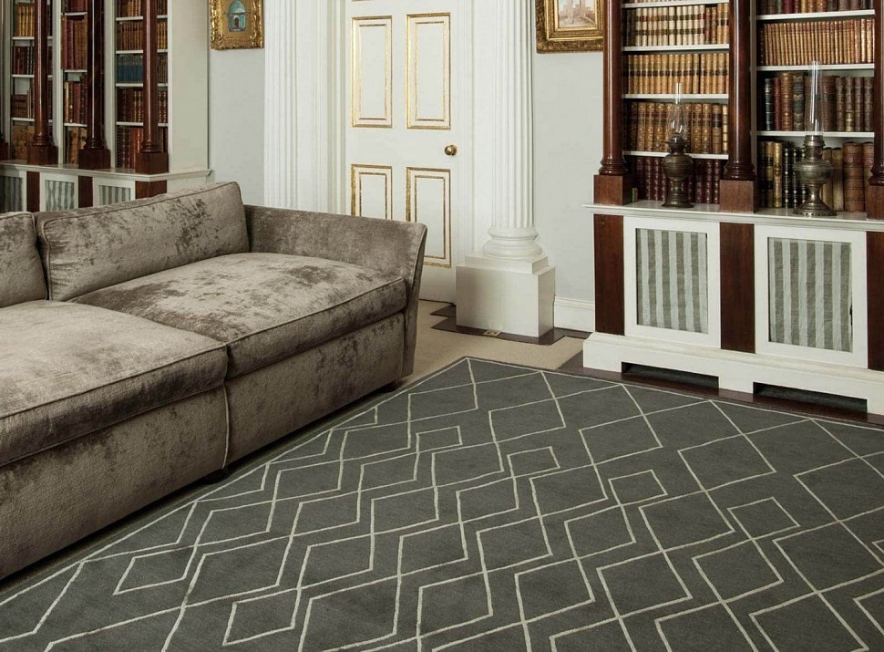 Ковер ручной работы Diamond Grey Ковер ручной работы Diamond Grey