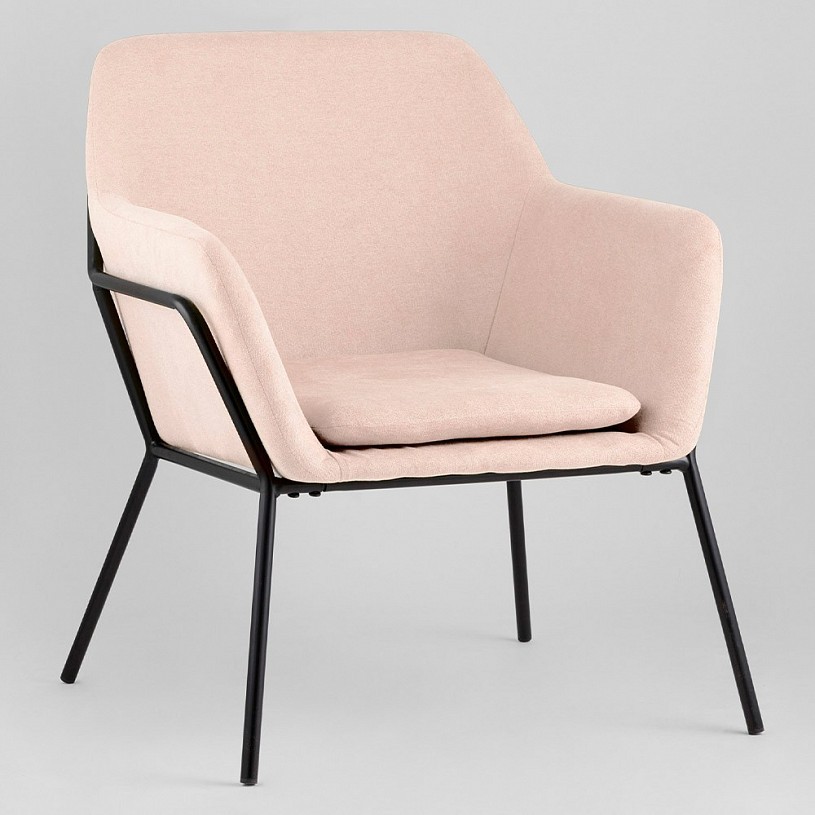 Кресло Шелфорд светло-розовый