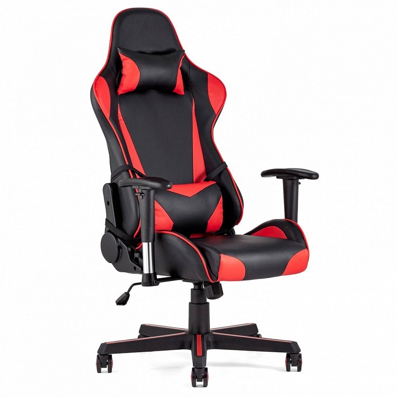 Кресло спортивное TopChairs Racer черно-красное Кресло спортивное TopChairs Racer черно-красное