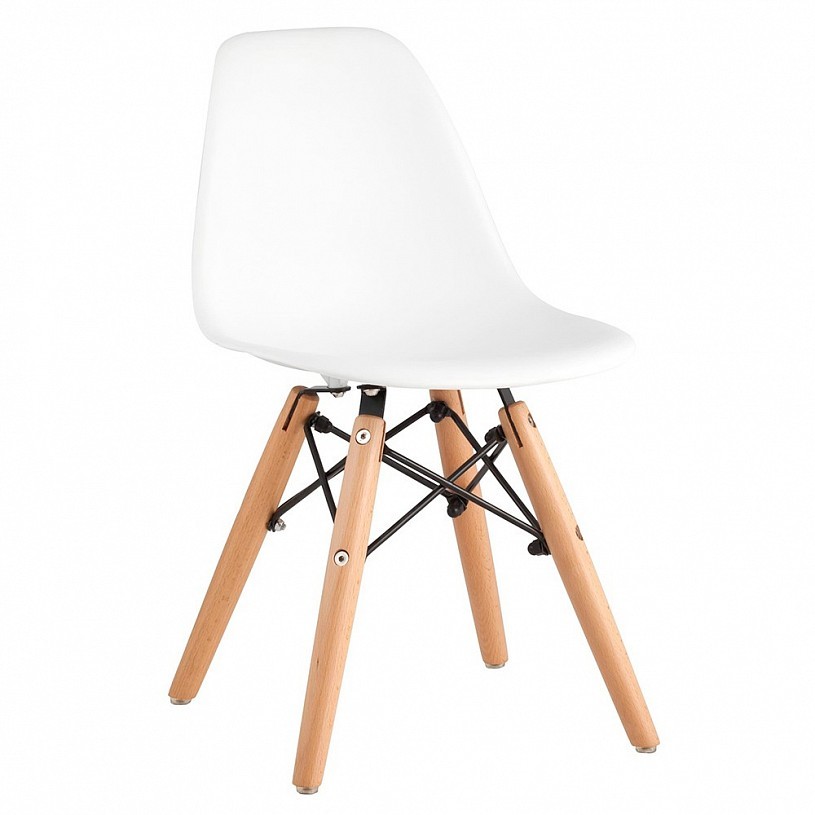 Стул EAMES SMALL белый деревянные ножки Стул EAMES SMALL белый деревянные ножки