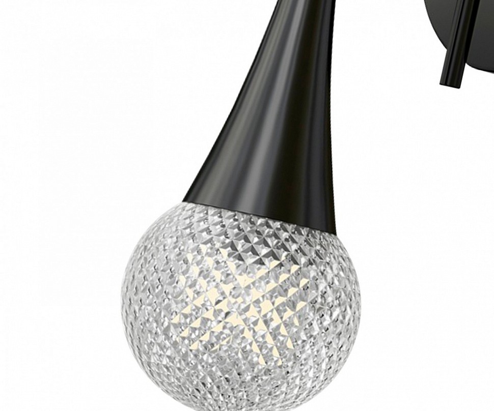 08056,19 Бра Энри черный d18,8 h36,5 Led 5W (3000K) 08056,19 Бра Энри черный d18,8 h36,5 Led 5W (3000K)