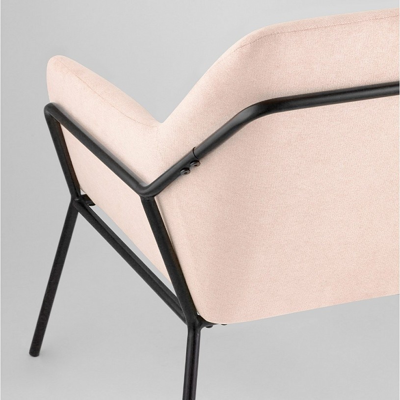 Кресло Шелфорд светло-розовый