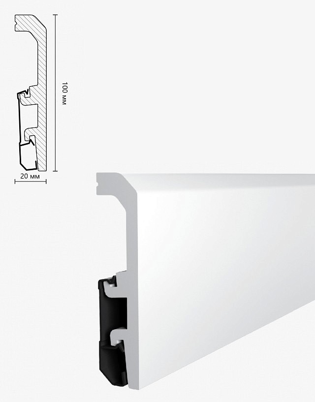 Плинтус Arbiton Vega HDPS P1010