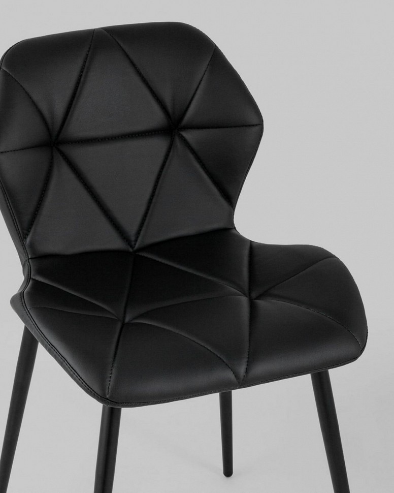 Стул Эдвин экокожа черный Стул Эдвин экокожа черный