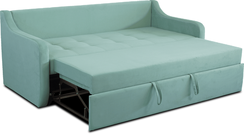 Прямой диван Сиена (тахта с двумя локтями / дельфином)