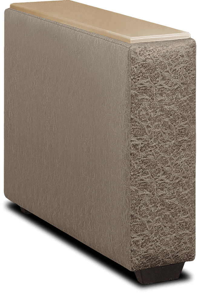 Подлокотник "прямоугольный с декором"